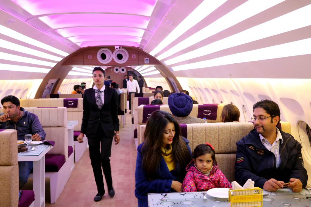 See PICS of unique restaurant running in flight with name of ‘Runway