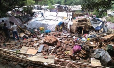 Wall collapsed, wall plunge, Himachal Pradesh, Heavy rain