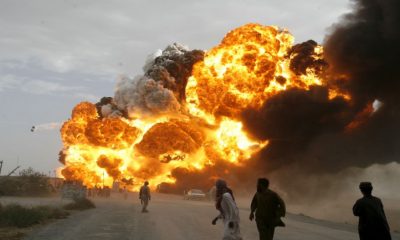 Oil tanker, Bahawalpur, Pakistan, Punjab Province, World News
