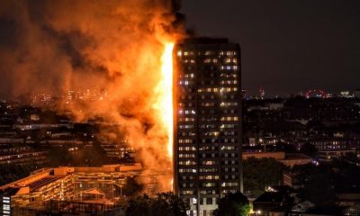 London, Fire, Grenfell Tower, Appartment, West London, World News