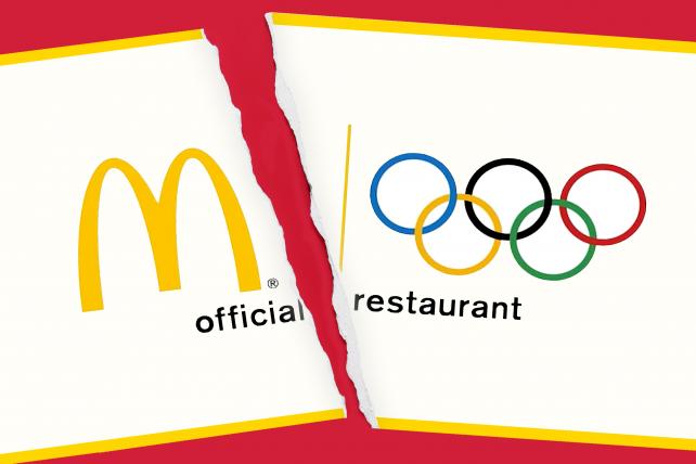 McDonald's, International Olympic Committee, IOC, Bridgestone, Panasonic, Toyota, Alibaba, Omega, Sponsorship, Sports news