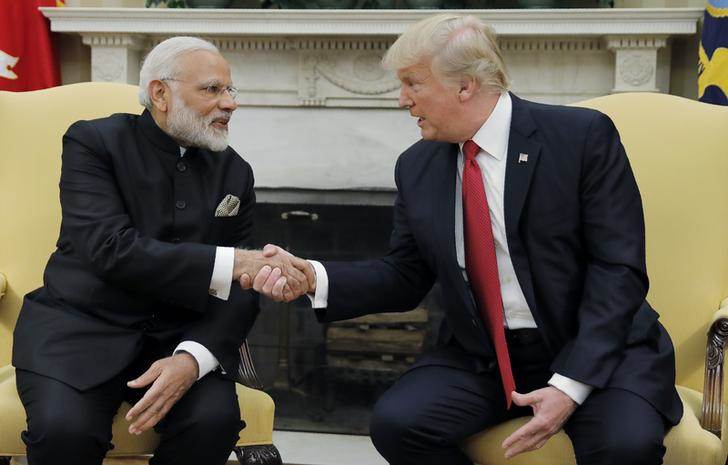 Narendra Modi, Donald Trump, Rose Garden, White House, Washington, World news