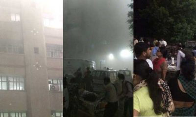 KGMU, King George’s Medical University, Lucknow, Yogi Adityanath, Fire at KGMU