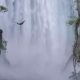 Man jumps from waterfall, Baahubali, man performs baahubali stunt, Mumbai
