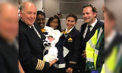Lufthansa, Baby born in mid-air, Colombia, Bogota, Flight diverted, World news
