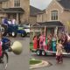 Canada, Wedding, Dulha on Tractor, Tractor, Groom comes on tractor, Foreign wedding