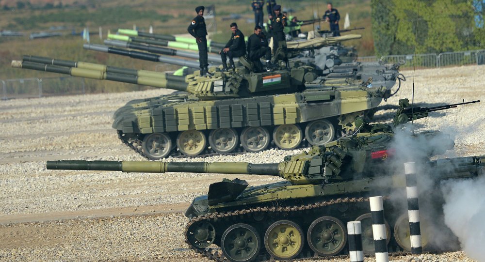 Indian army, Chinese military, Battle of tanks, International Army Games, Moscow, Russia, India, China, World news