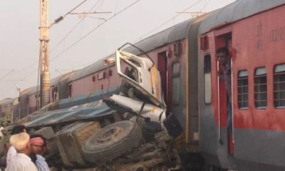 Uttar Pradesh, Kafiyat Express, Kafiyat Express derails, Auraiya, New Delhi from Azamgarh, Rail Accident