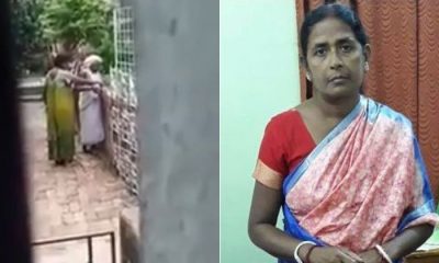 Woman, Mother in law, Plucking flower, Video of a woman thrashing mother-in-law, Video clipping, Social media, Kolkata, Regional news, Crime news