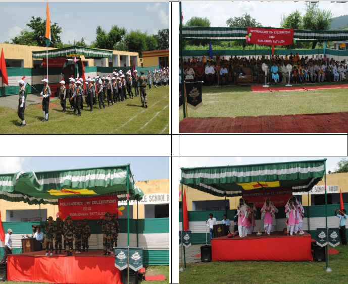 Independence Day, 72nd Independence Day Celebrations, Indian army, Rumlidhara Battalion, Infantry Brigade, August 15th, National, Regional news