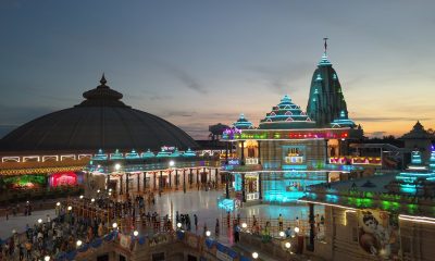 Jagadguru Kripalu Parishat, JKP, Janmashtami festival, Janmashtami Celebrations, Lord Krishna, Prem Mandir, Vrindavan Dham, Vrindavan Temple, Bhakti Mandir, Bhaktidham temple, Mangarh, Uttar Pradesh, Regional news, Religious news, Spiritual news