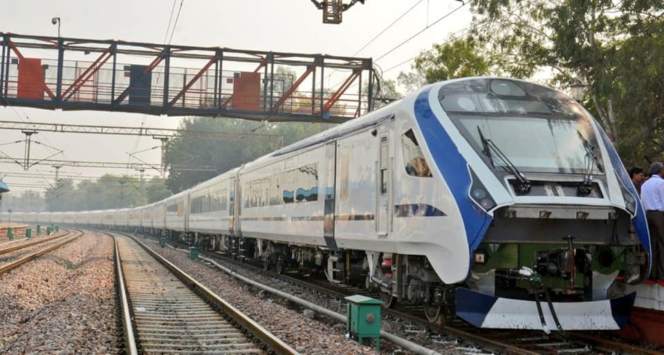 Train 18, Engineless train, Make in India, Bullet train, First bullet train of India, Research Designs and Standards Organisation, RDSO, Moradabad division, Indian Railways, Northern Railway, National news