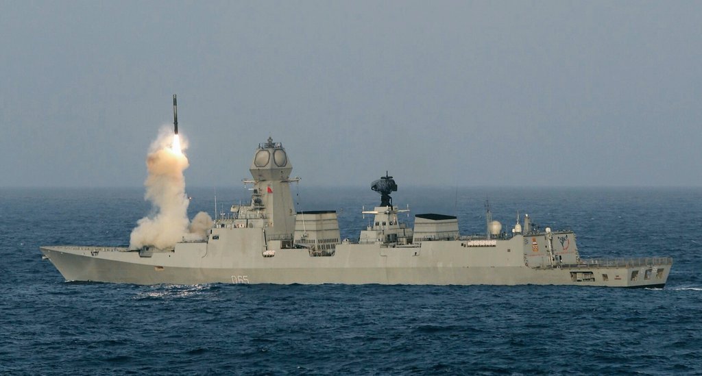 LRSAM, Long Range Surface-to-Air Missile, INS Chennai, Indian navy, National news, Technology news