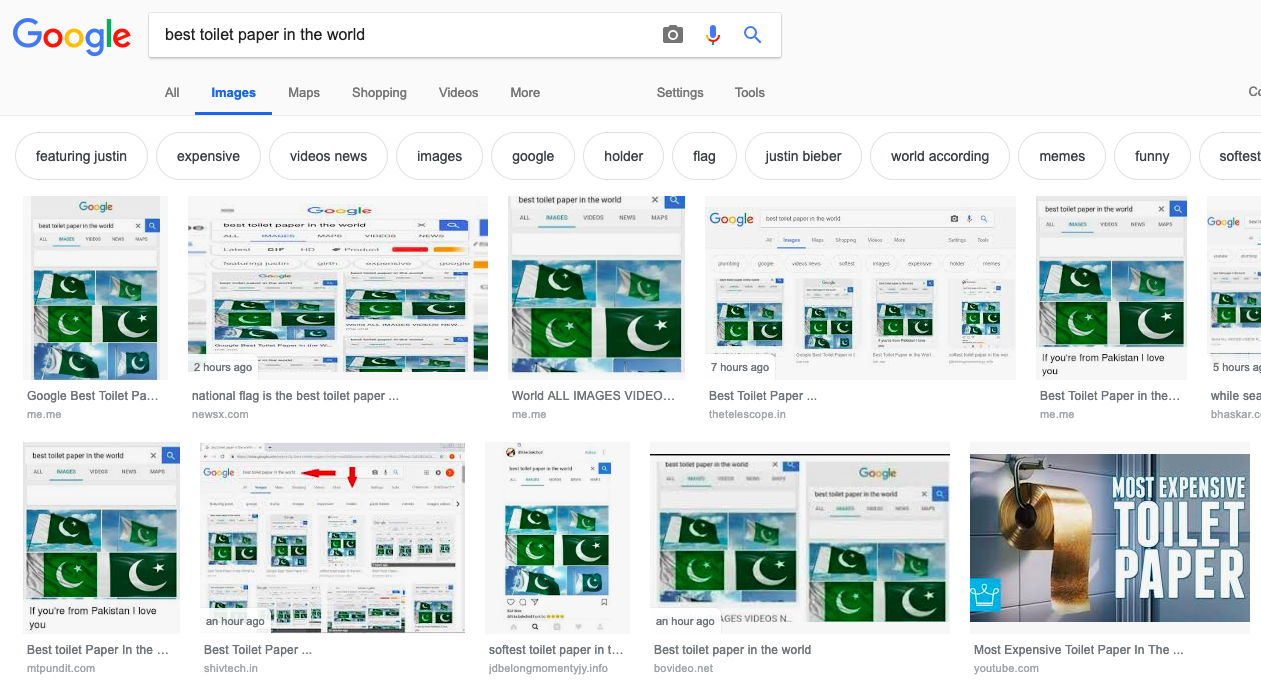 Google, Search engine giant, Pakistan flag, Toilet paper, Best toilet paper in world, China made toilet paper, Google Search, Technology news, World news