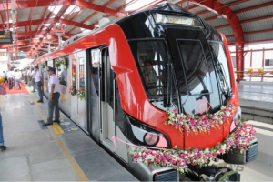 Lucknow Metro, LMRC, Agra Metro, North-South corridor of Lucknow Metro, Narendra Modi, Ram Naik, Yogi Adityanath, Keshav Prasad Maurya, Prime Minister, Uttar Pradesh, Regional news