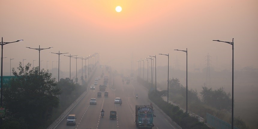 Reduction in pollution level in Delhi