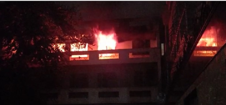 Fire in Hotel Vrindavan Garden Mathura