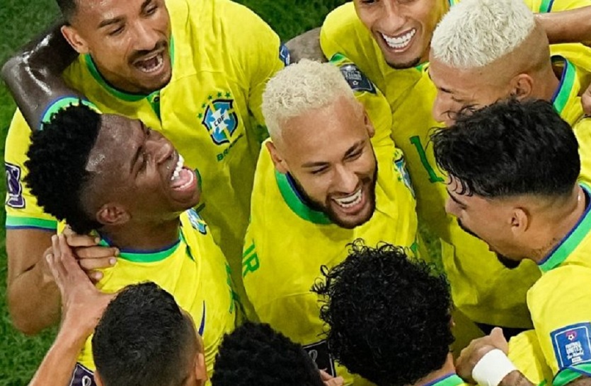 Brazil reaches in quarter-finals in FIFA World Cup