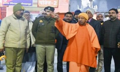 CM Yogi reached Gorakhpur