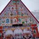 Snowfall in Machel temple Jammu
