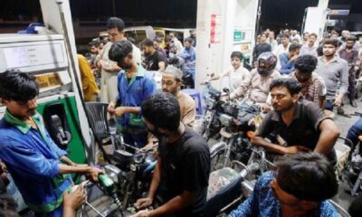 Heavy shortage of petrol in Pakistan
