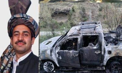 Rocket attack on PTI leader car in Pakistan
