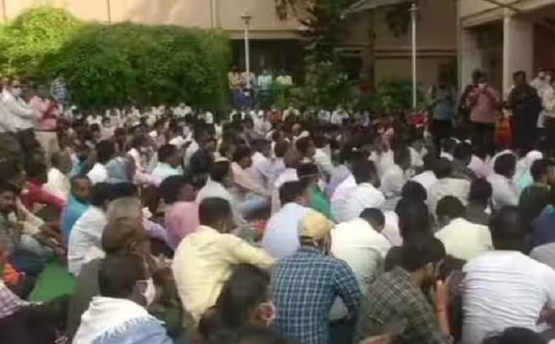 electricity workers strike in UP