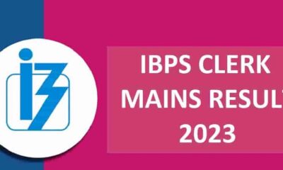 IBPS Clerk Mains 2023 Result Declared