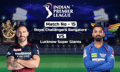 RCB to face LSG today in IPL 2023