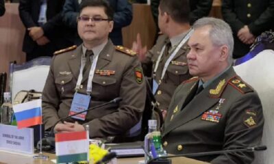 Russian Defense Minister Sergei Shoigu at SCO Summit
