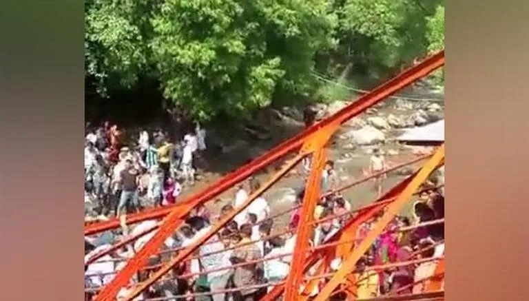 bridge collapse in Udhampur on Baisakhi
