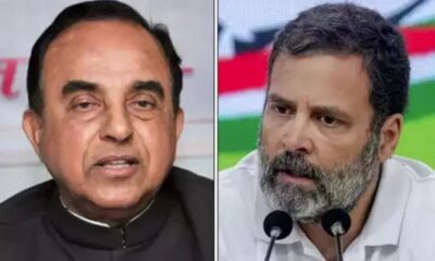 Subramanian Swamy opposes issuing passport to Rahul Gandhi for 10 years