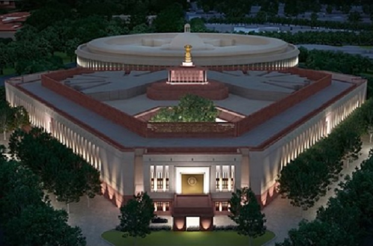 newly built Parliament House