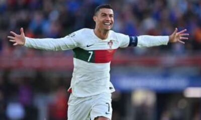 Ronaldo created history, the first footballer to play 200 international matches