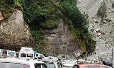 Landslide in Tota Valley