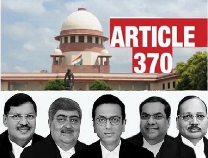 Article 370 in SC