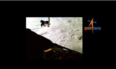 rover was rotated in search of a safe route