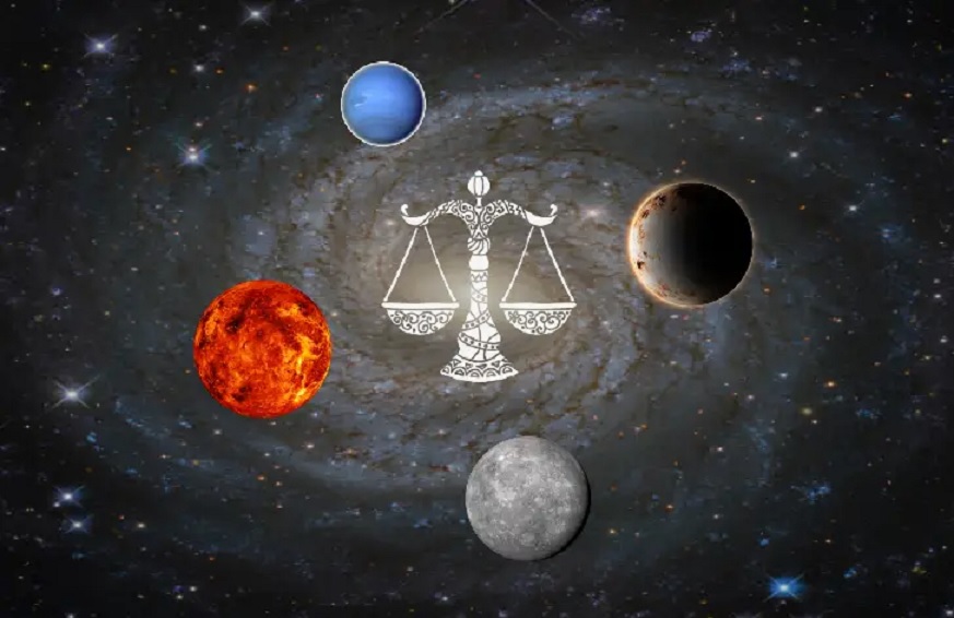 Four Planets in Libra