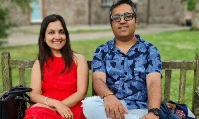 BharatPe co-founder Ashneer Grover and his wife stopped at Delhi airport