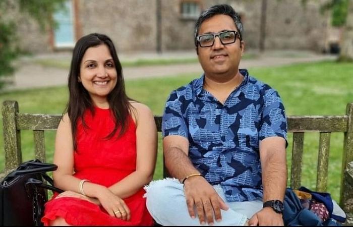 BharatPe co-founder Ashneer Grover and his wife stopped at Delhi airport