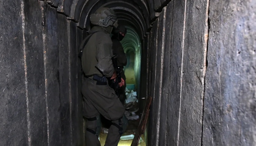 Israel Begins Pumping Seawater Into Hamas Tunnels In Gaza
