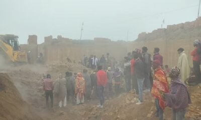 brick kiln wall collapse in Roorkee Uttarakhand