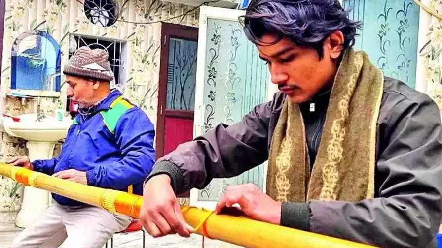 21.6 feet long flute will echo in Ayodhya city