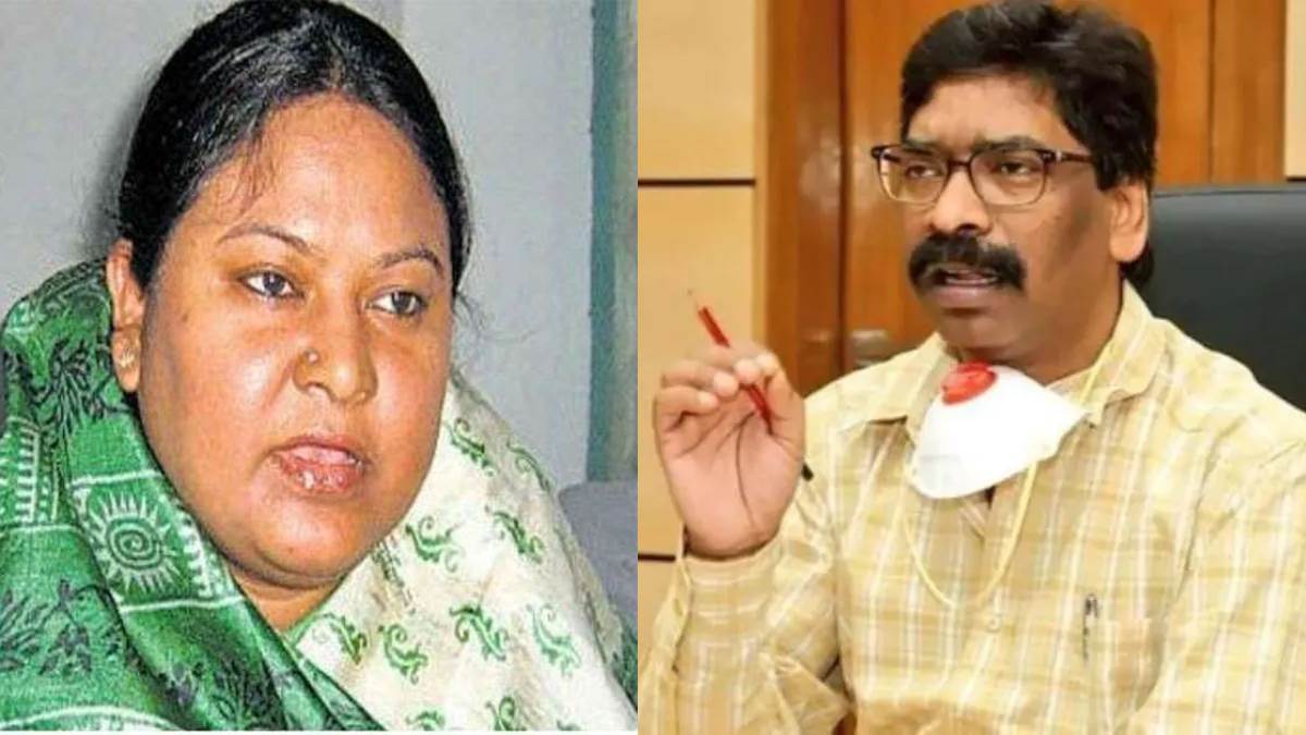 Hemant's sister-in-law Sita Soren jumps into the race for the post of CM of Jharkhand