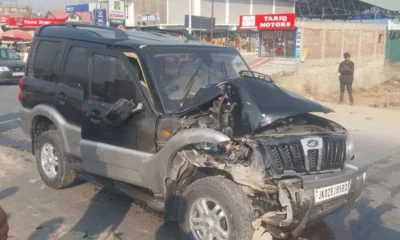 Mehbooba Mufti Car Accident