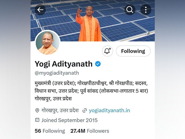 Yogi becomes number 01 CM on social media platform